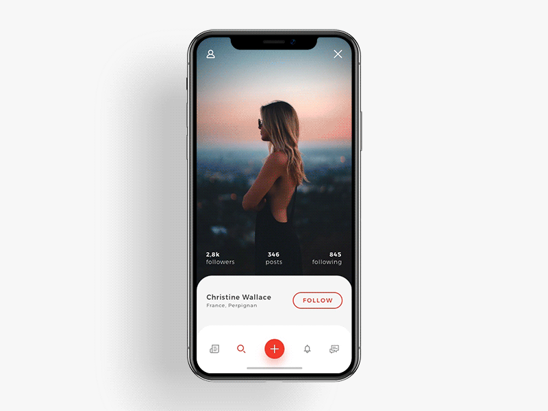 Example of Dating Mobile App