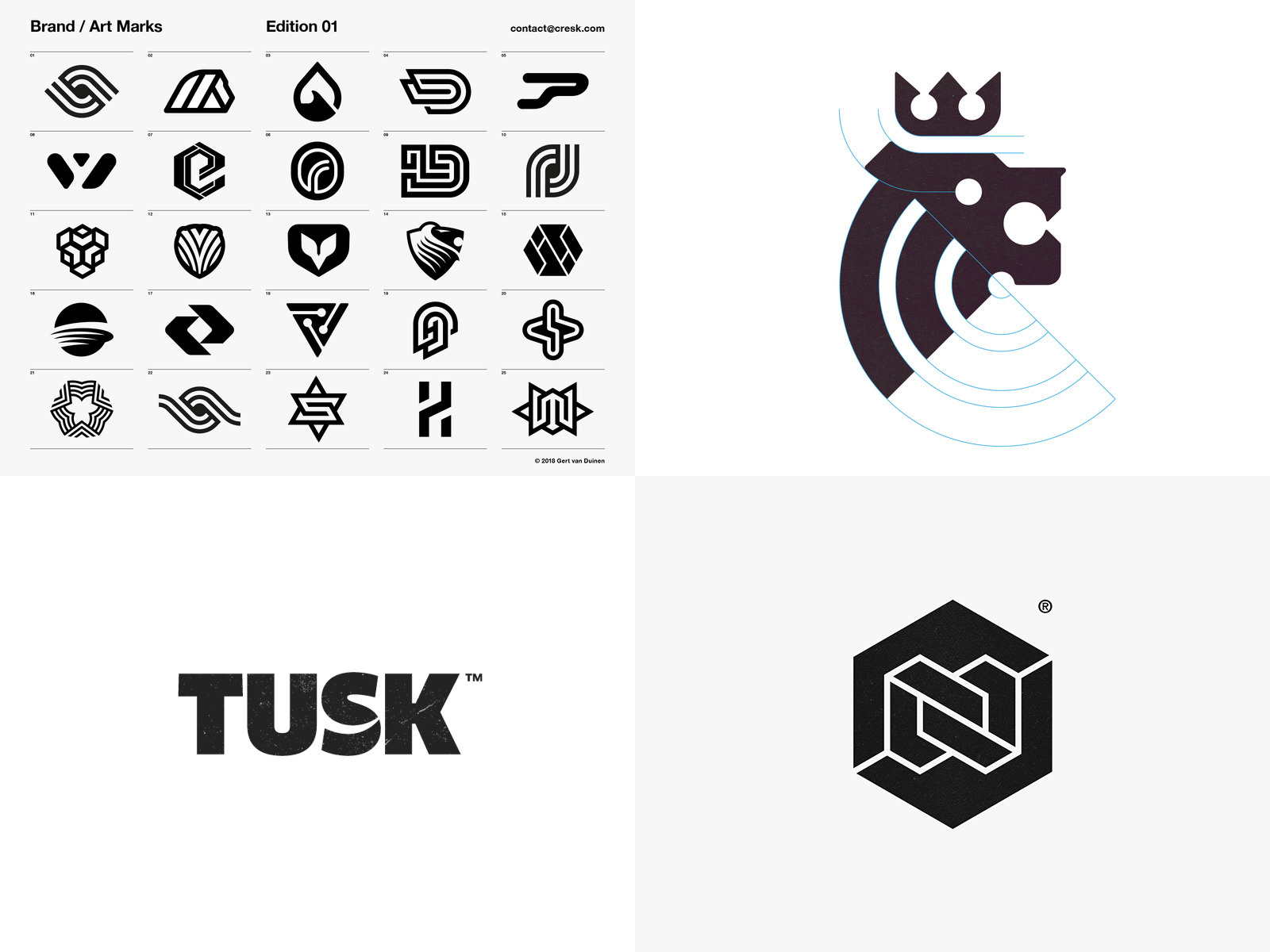 Example of Strategic Mark Development (Logo Design)