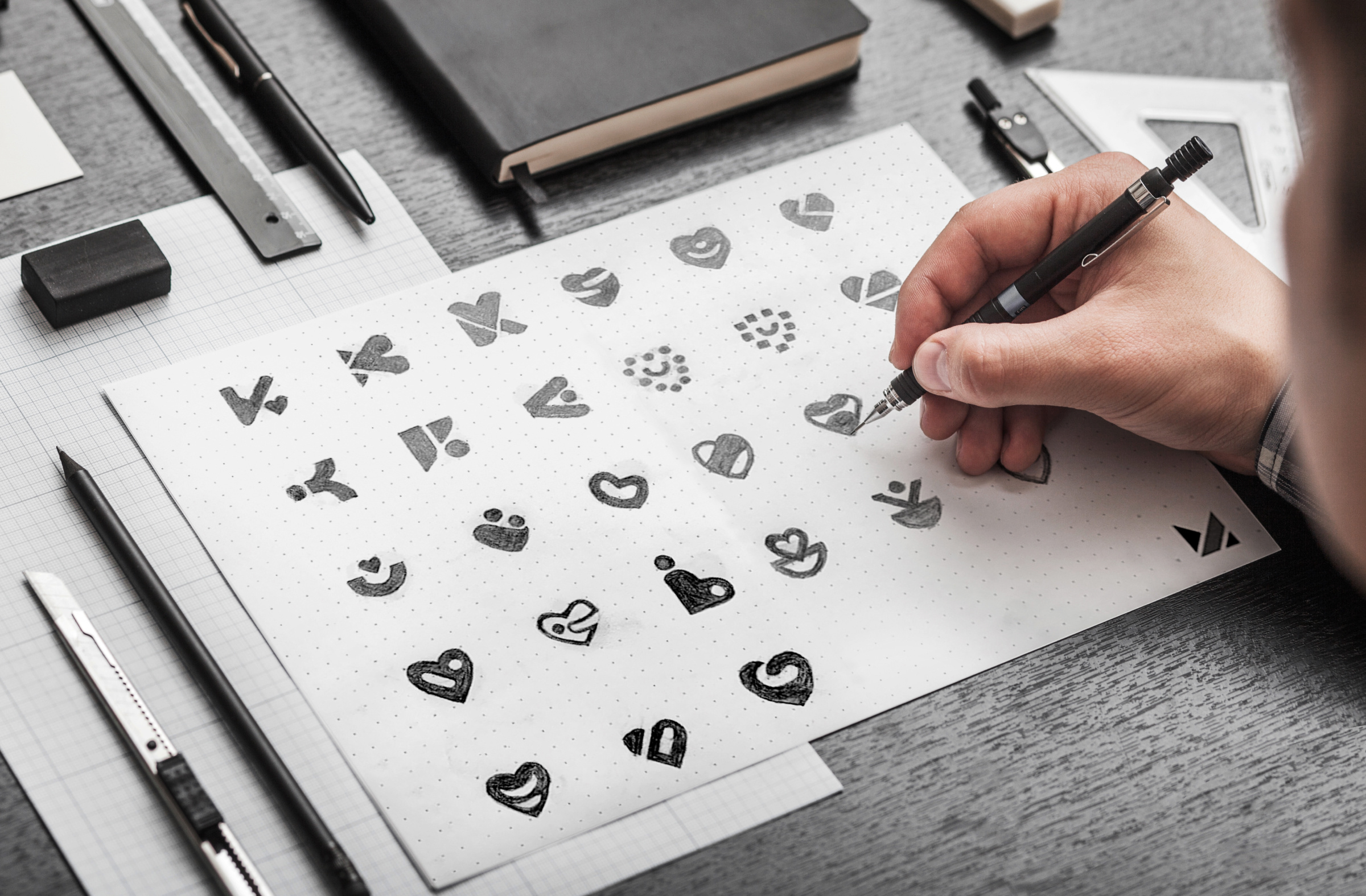 Example of Logo Design Creation | Logo Redesign