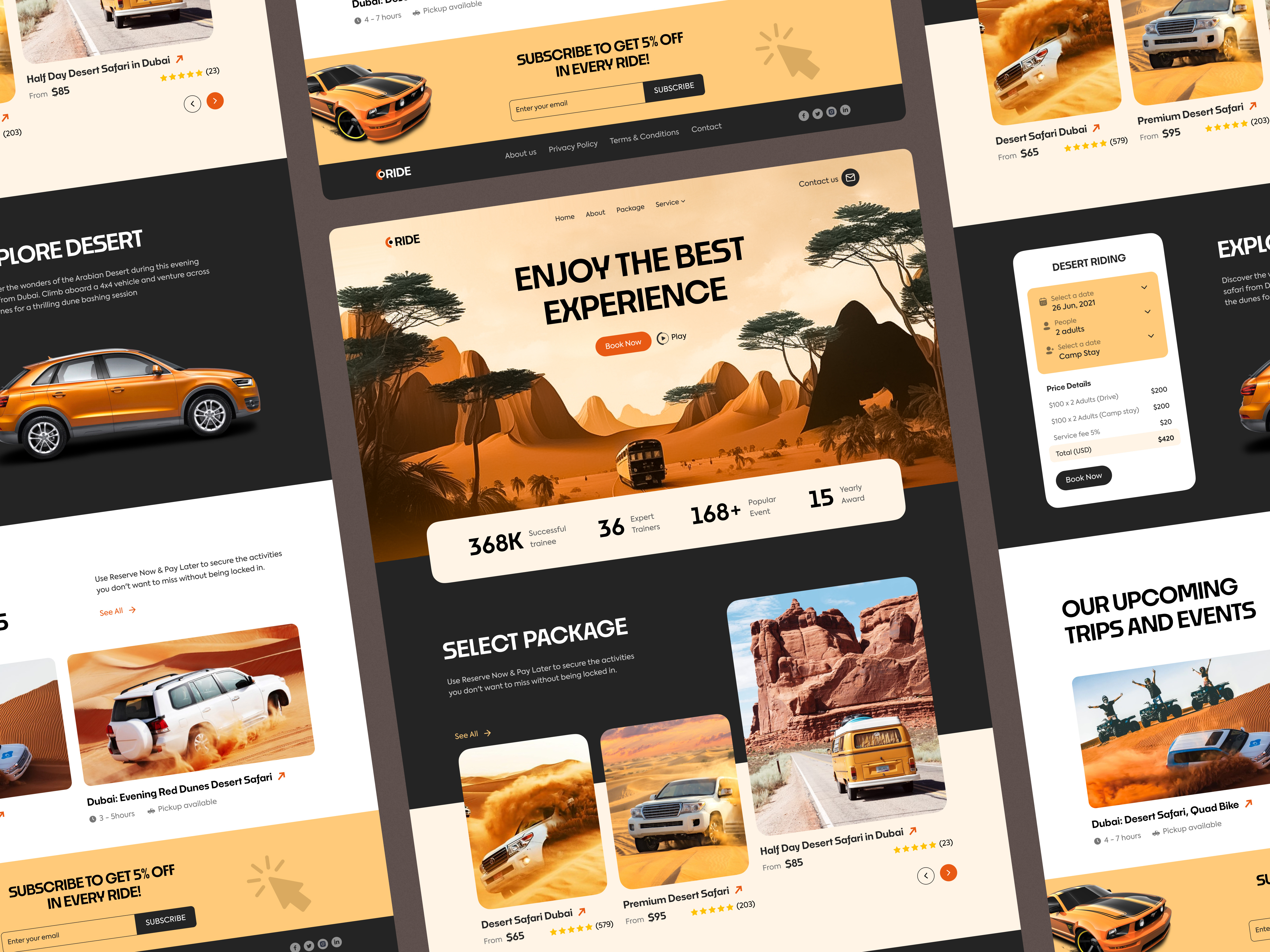 Example of Branding & Website Design & Build