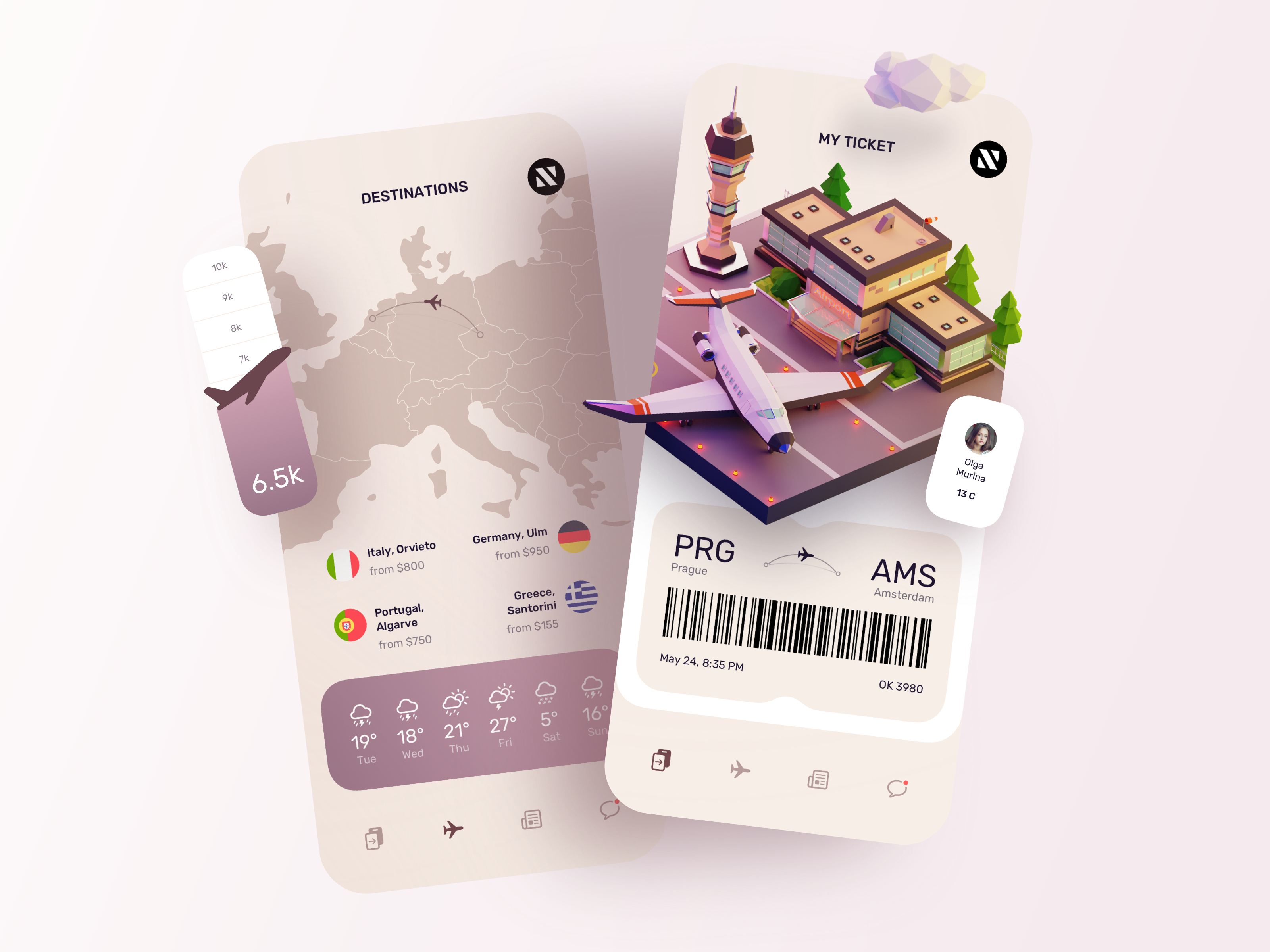 Example of Ticket Booking App