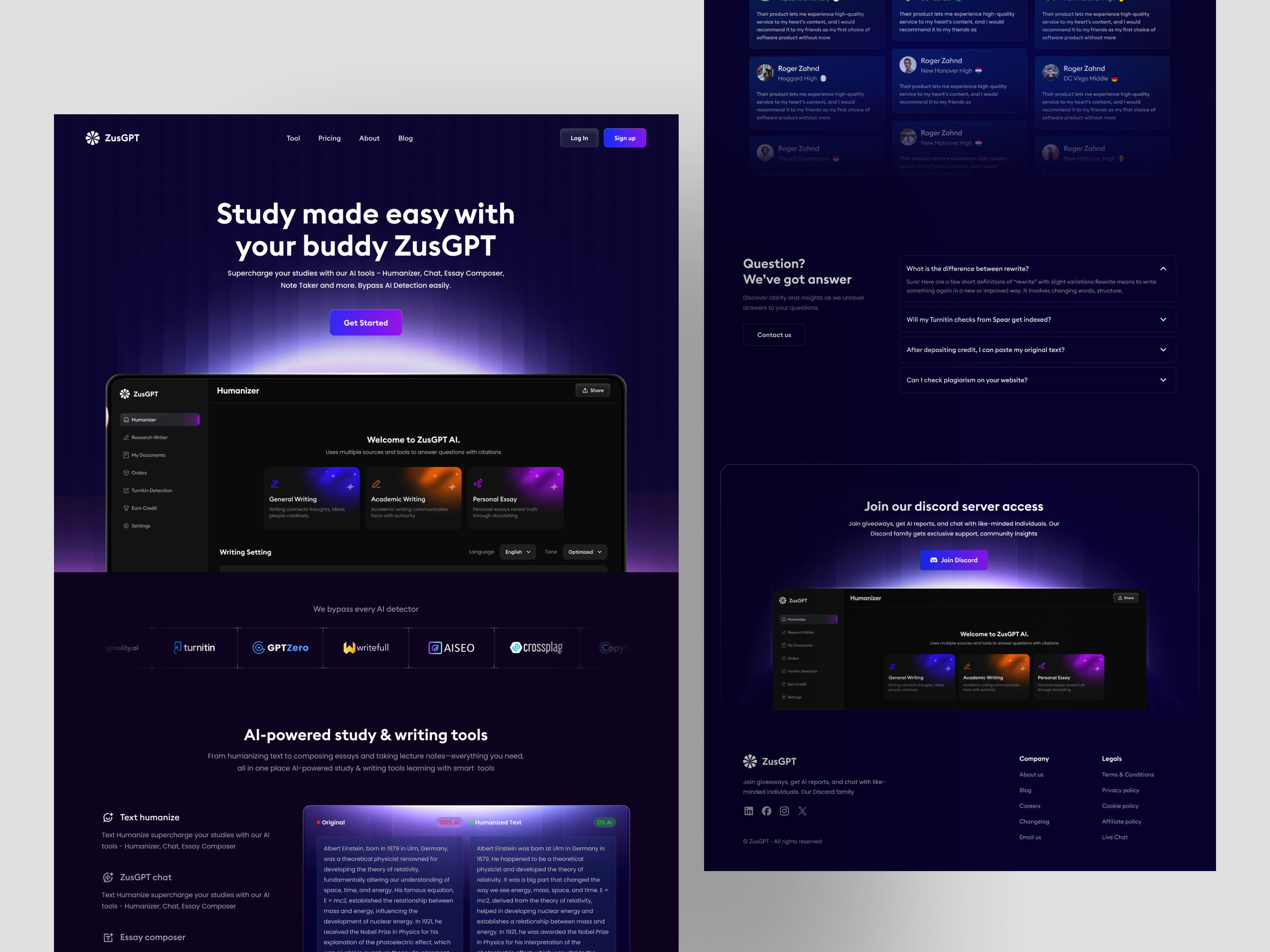 Example of Branding & Website Design & Build