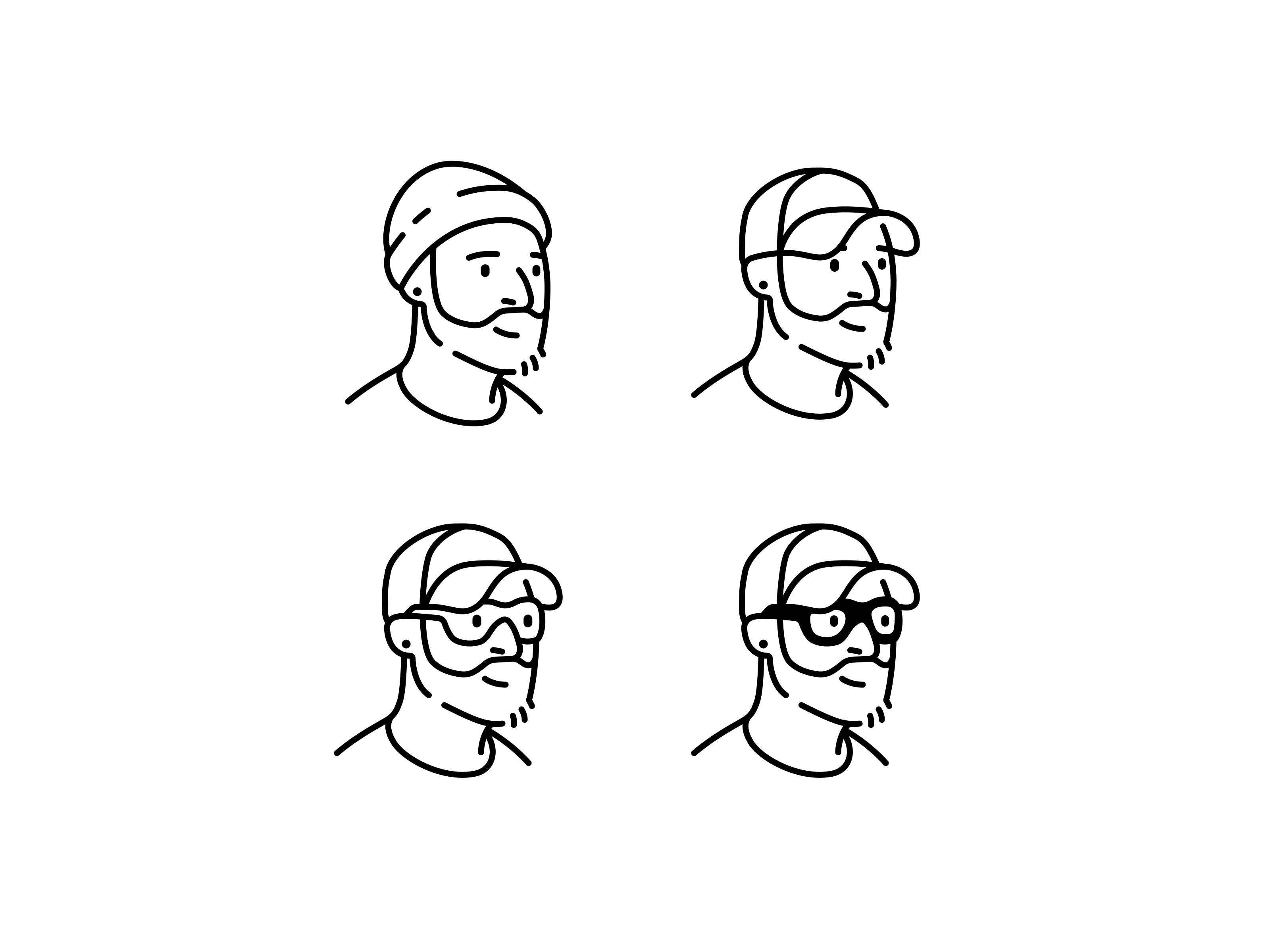 Example of Profile Picture Illustration