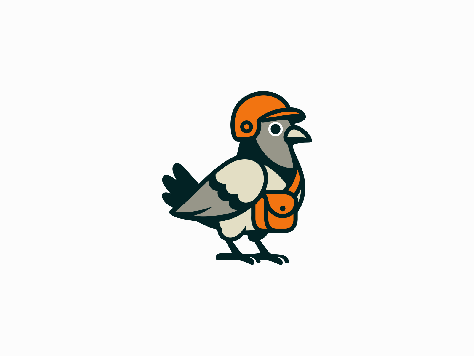 Example of Courier Pigeon Logo